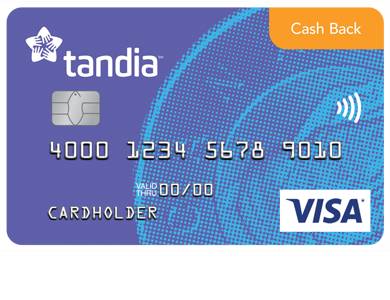 Tandia - Cash Back Visa